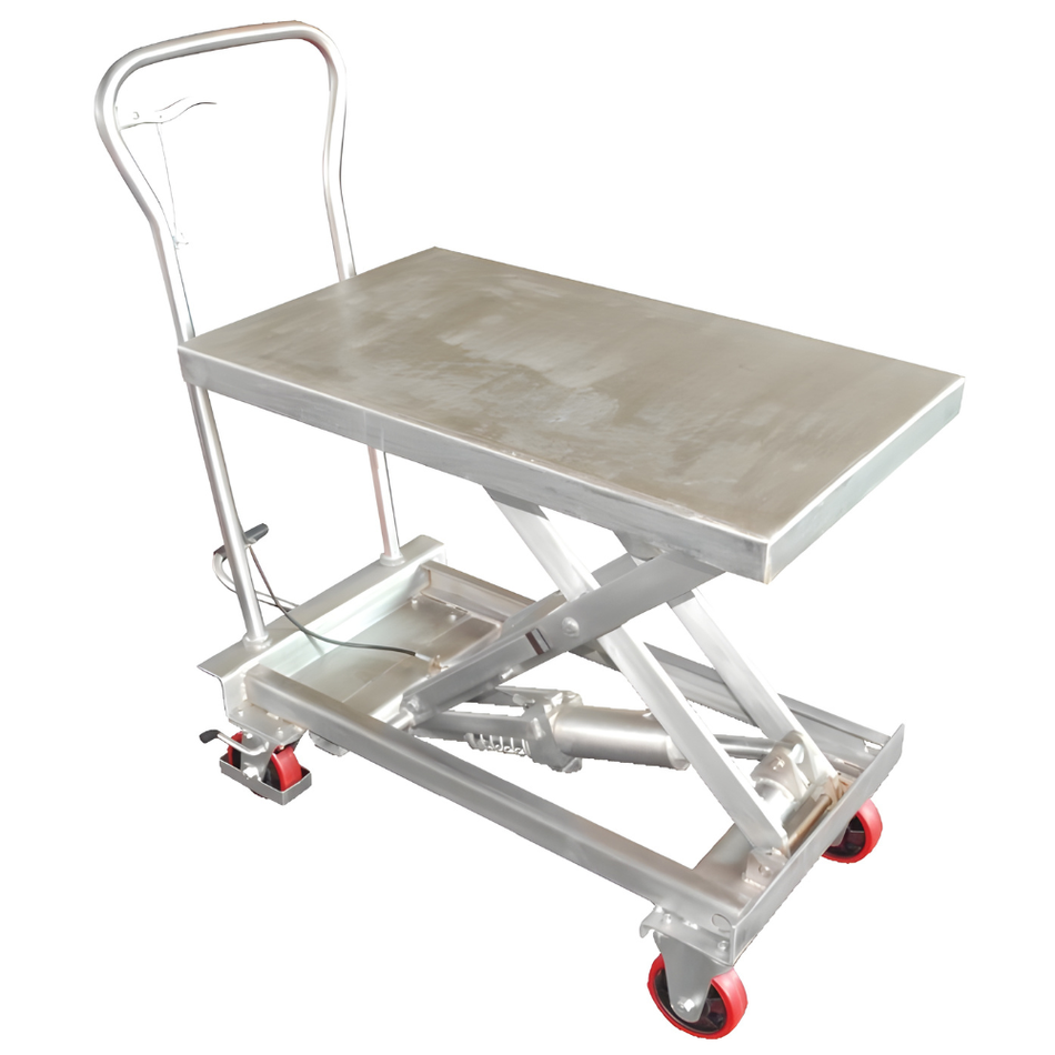 200 Lb. 304 Stainless Steel Scissor Cart – SSSC-200 – Vestil