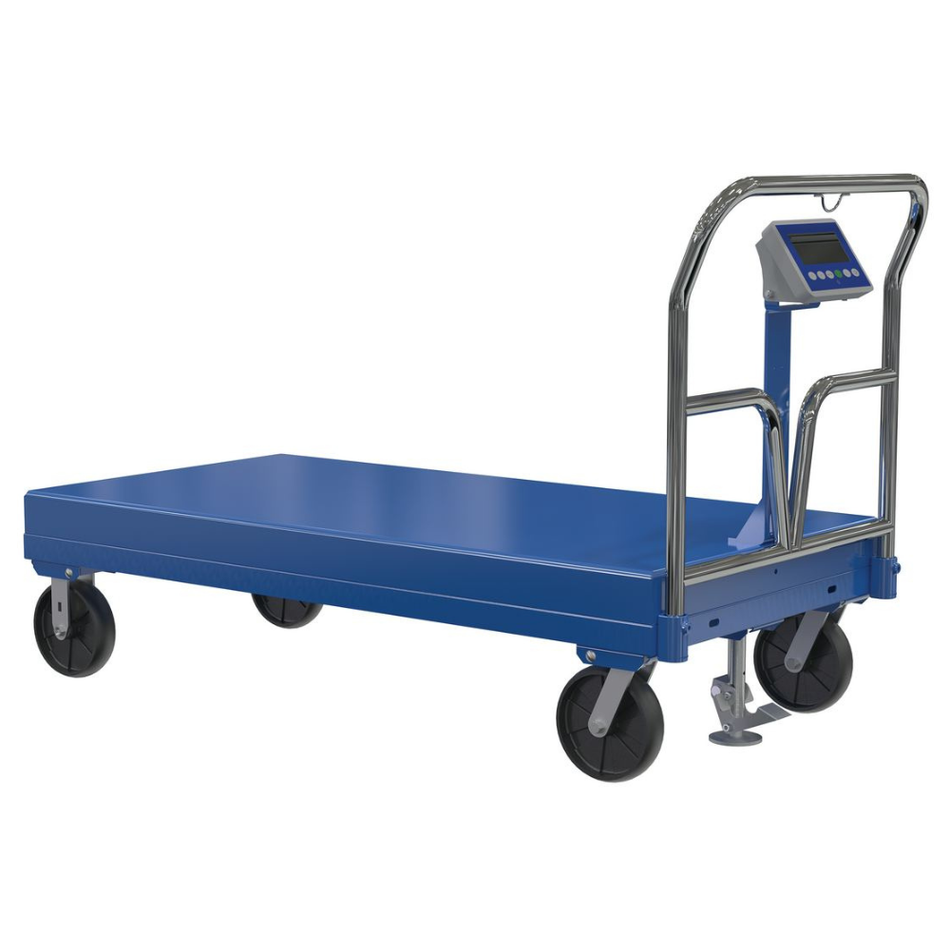 3600 Lb. Steel Platform Truck with Scale – SPT-2472-SCL – Vestil