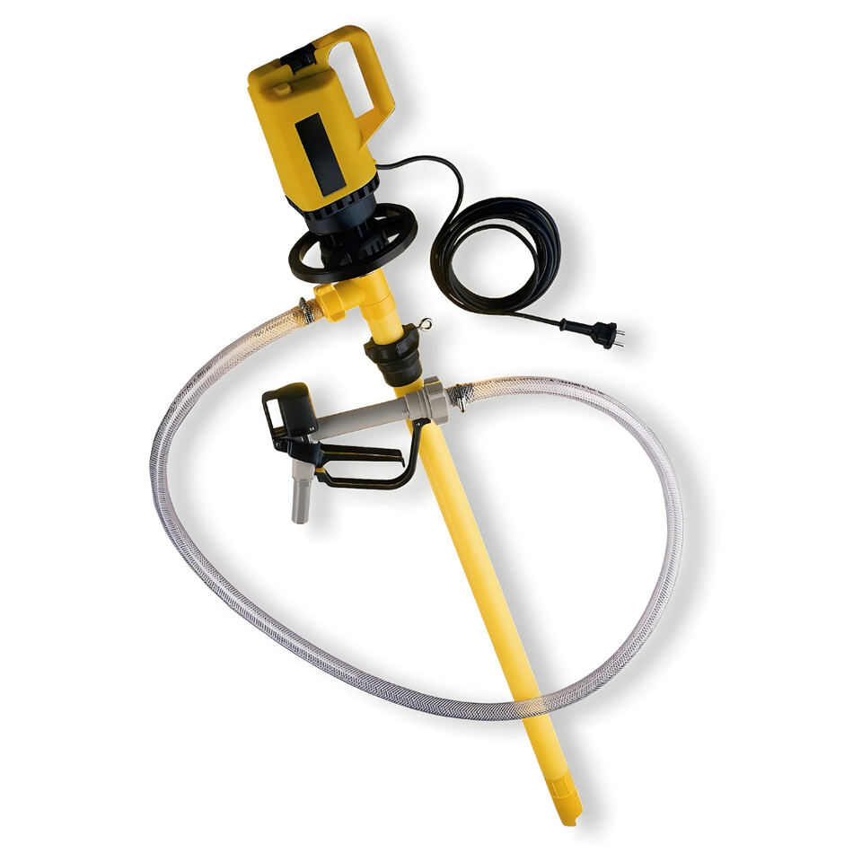 Polypropylene Electric Drum Pump for Acids and Base Solutions – 3/4 in. Bung – ABS-PUMP – Vestil