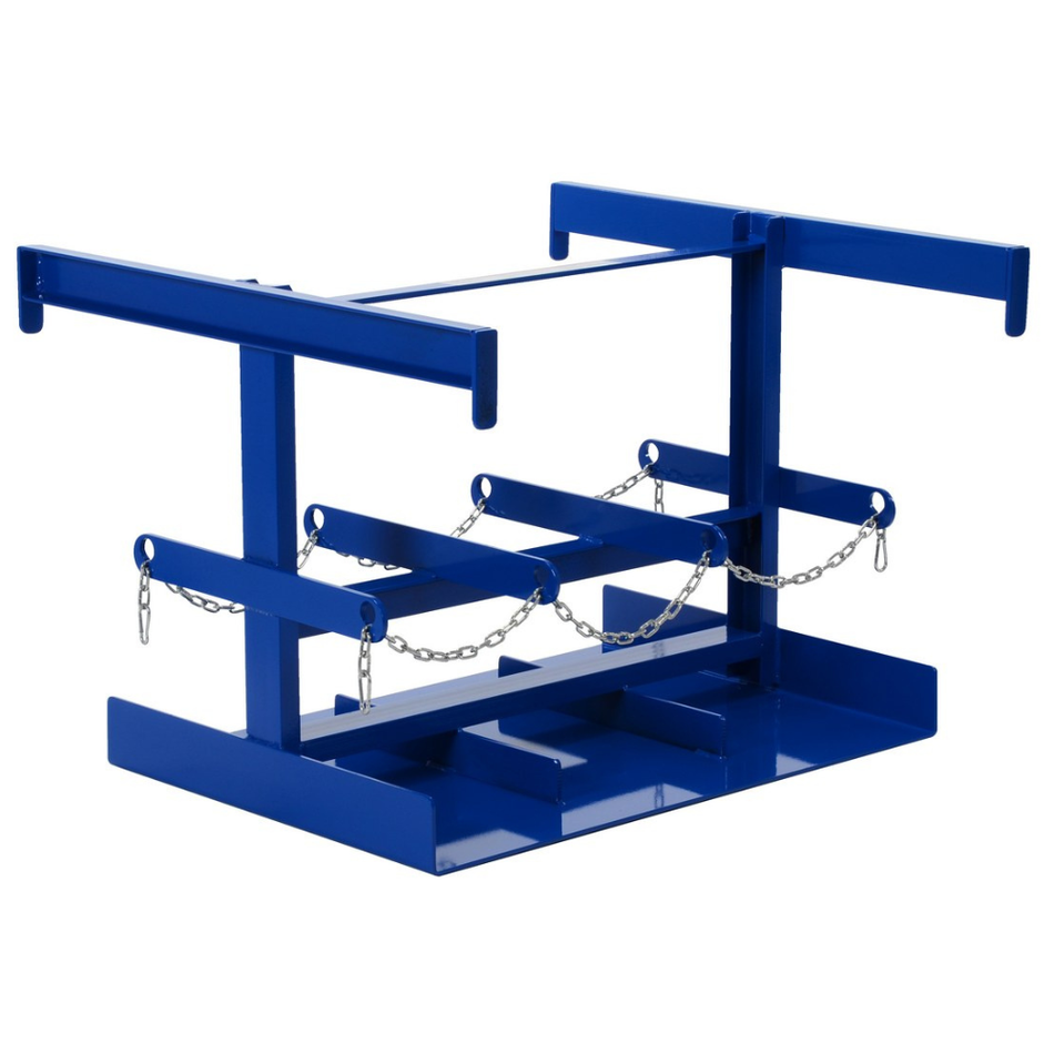 Steel Fork Truck LP Tank Caddy – 6 Tank Capacity – LP-170 – Vestil