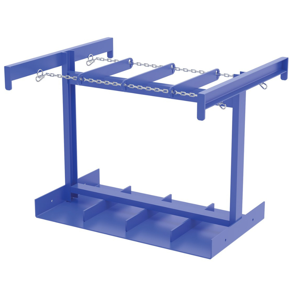 Steel Cylinder Caddy – 8 Cylinders – 800 Lb. Capacity – CYL-P-8 – Vestil