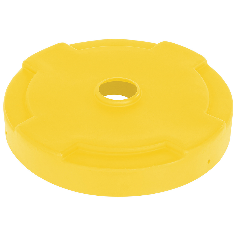 Low Density Polyethylene Drum Recycling Lid – 55 Gallon – DC-P-55-CAN-YL – Vestil
