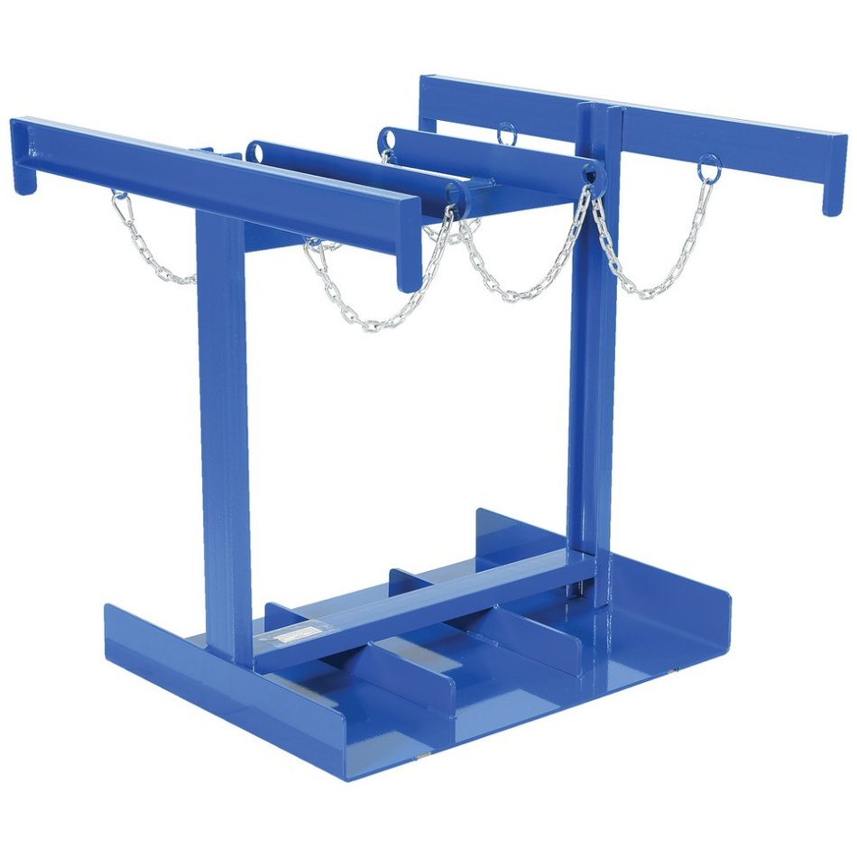 Steel Cylinder Caddy – 6 Cylinders – 800 Lb. Capacity – CYL-P-6 – Vestil