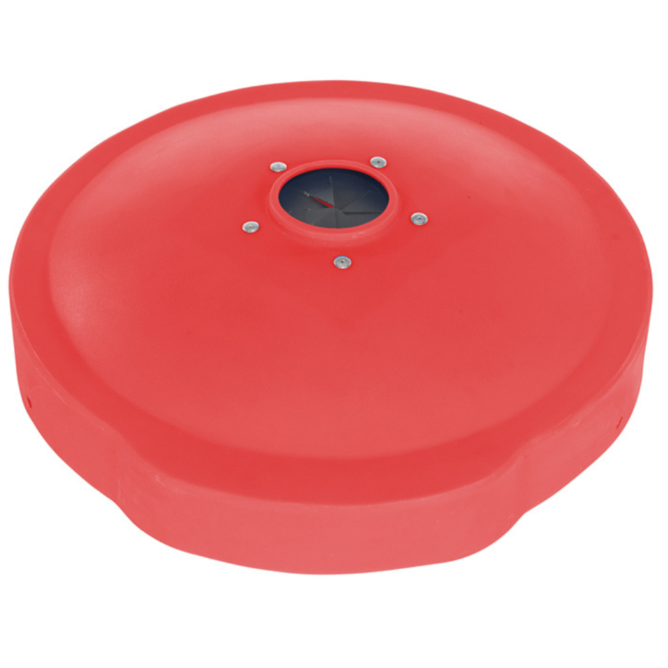 Low Density Polyethylene Drum Recycling Lid – Universal 55 Gallon – 2" Bung – DC-P-55-CANF-UF-RD – Vestil