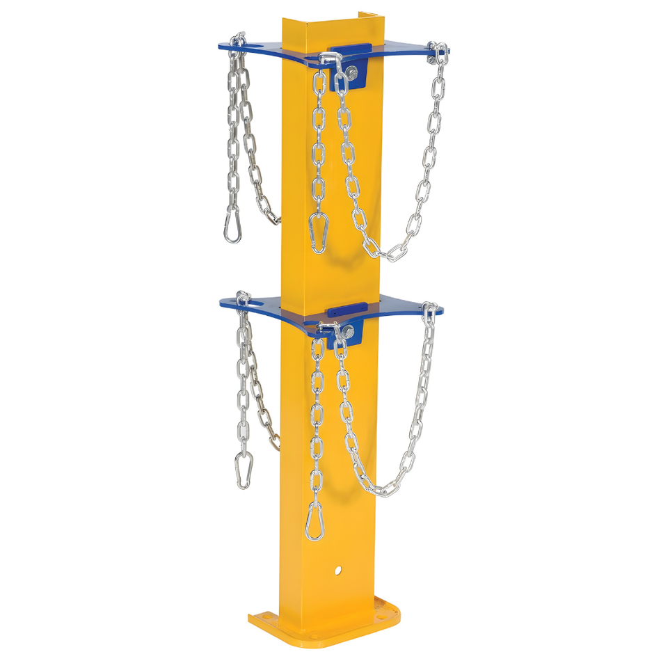 Steel Cylinder Storage Stand – 2 Cylinder Capacity – SACR-2 – Vestil