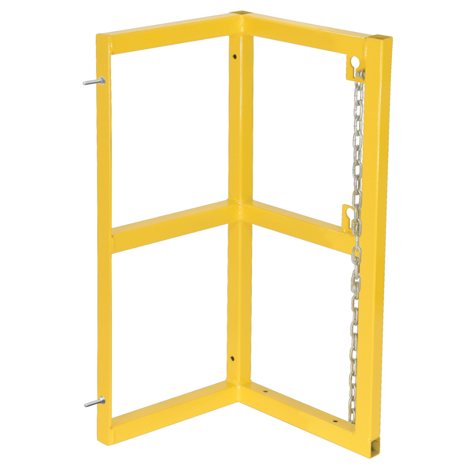 Steel Cylinder Barricade Extension Rack – 1 Cylinder Capacity – CYL-FMSR-1-EXT – Vestil