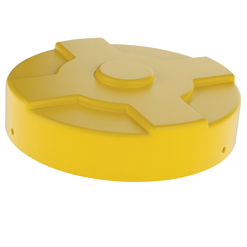 Low-Density Polyethylene Drum Cover - 55 Gallon – DC-P-55-YL – Vestil