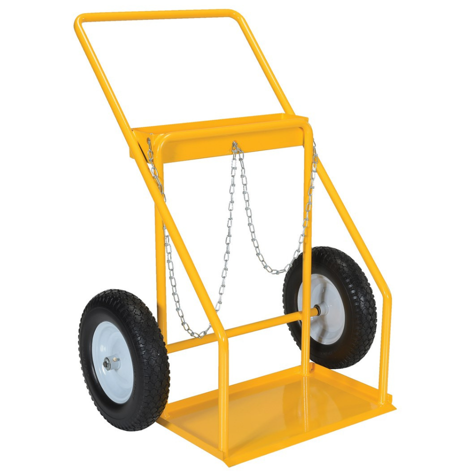 250 lb Capacity Steel Welding Cylinder Hand Truck – CYHT-2 – Vestil