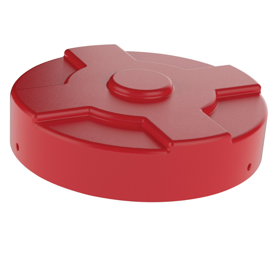 Low-Density Polyethylene Drum Cover – 55 Gallon – DC-P-55-RD – Vestil