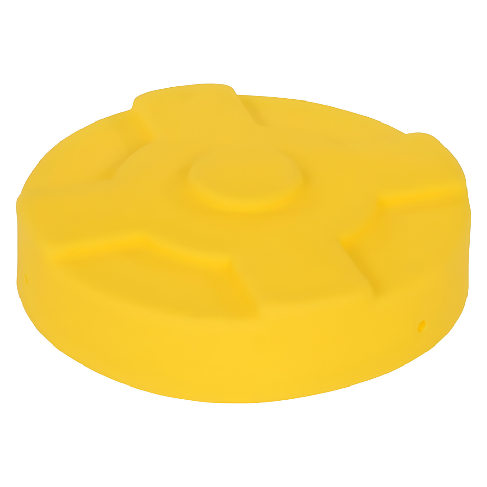 Low-Density Polyethylene Drum Cover – 30 Gallon – DC-P-30-YL – Vestil