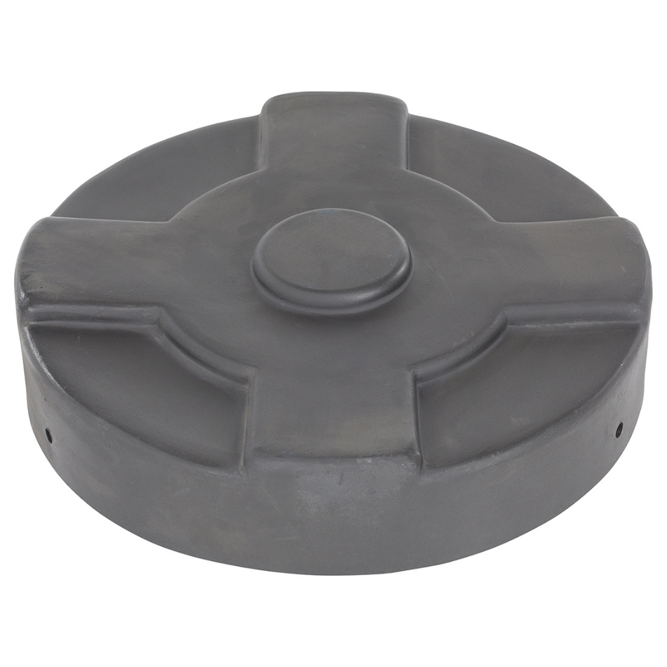 Low-Density Polyethylene Drum Cover – 30 Gallon – DC-P-30-BK – Vestil