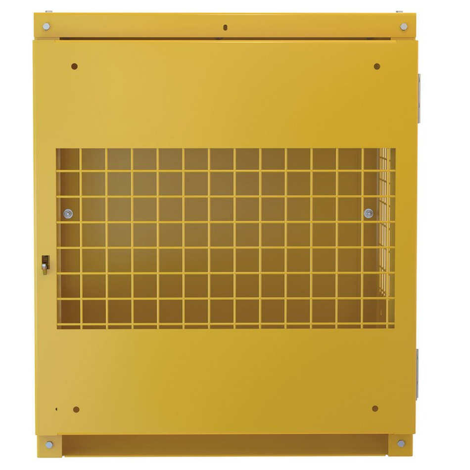 Steel Knockdown Vertical Cylinder Cabinet – 4 Cylinder Capacity – CYL-V-4-KD – Vestil