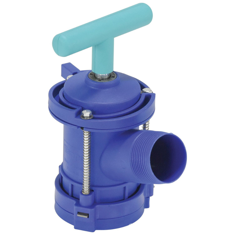 Fiberglass Reinforced Polypropylene Horizontal Drum Tap – 2" Bung – TAP-3 – Vestil