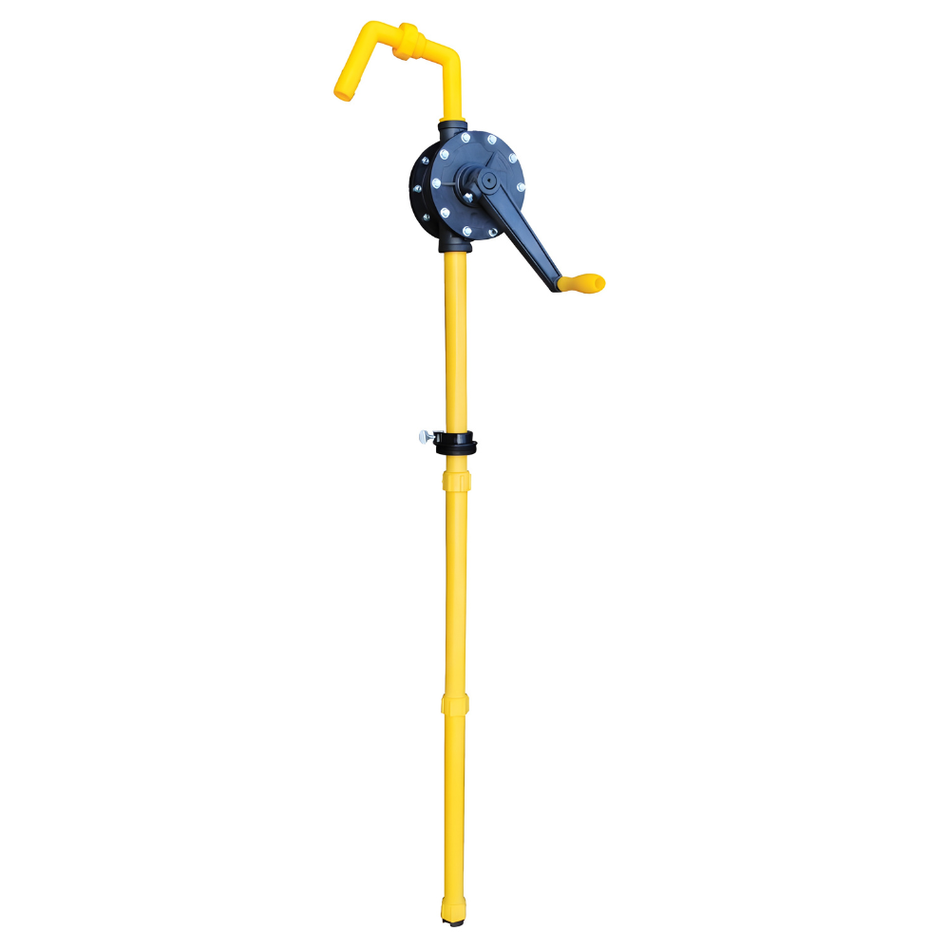 Polyphenylene Sulfide Manual Rotary Drum Pump – 2" Bung – RP-90R – Vestil