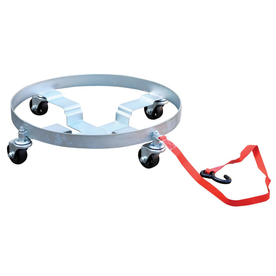 Cast Iron Multi-Purpose Quad Drum Dolly – 1200 Lb. Capacity – DRUM-QUAD-C – Vestil