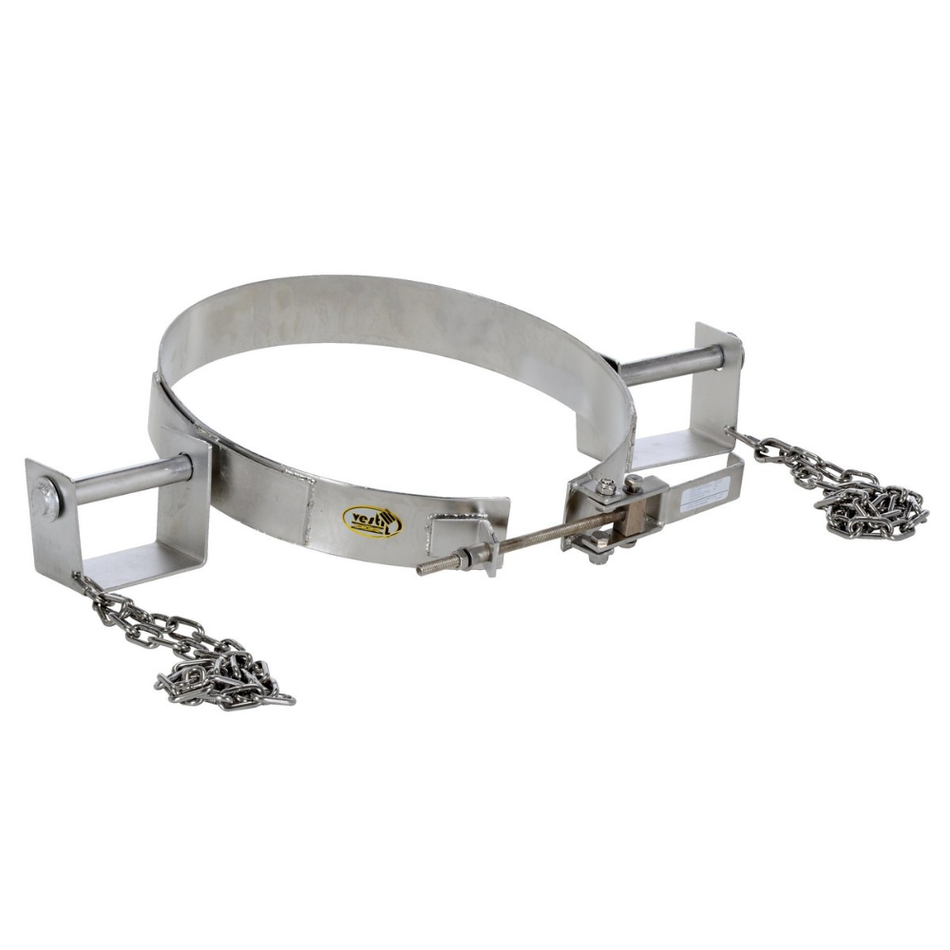 304 Stainless Steel Tilting Drum Ring – 30 Gallon Drum – 1,200 Lb. Capacity – TDR-30-SS – Vestil