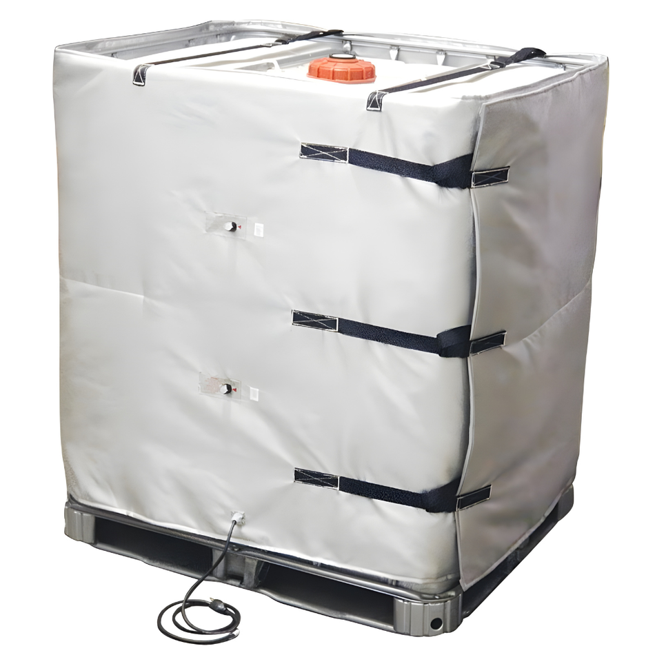 Silicone Impregnated Cloth IBC Heater – 48" Tote Tank – 120V / 1,440W – IBC-HEAT-330 – Vestil