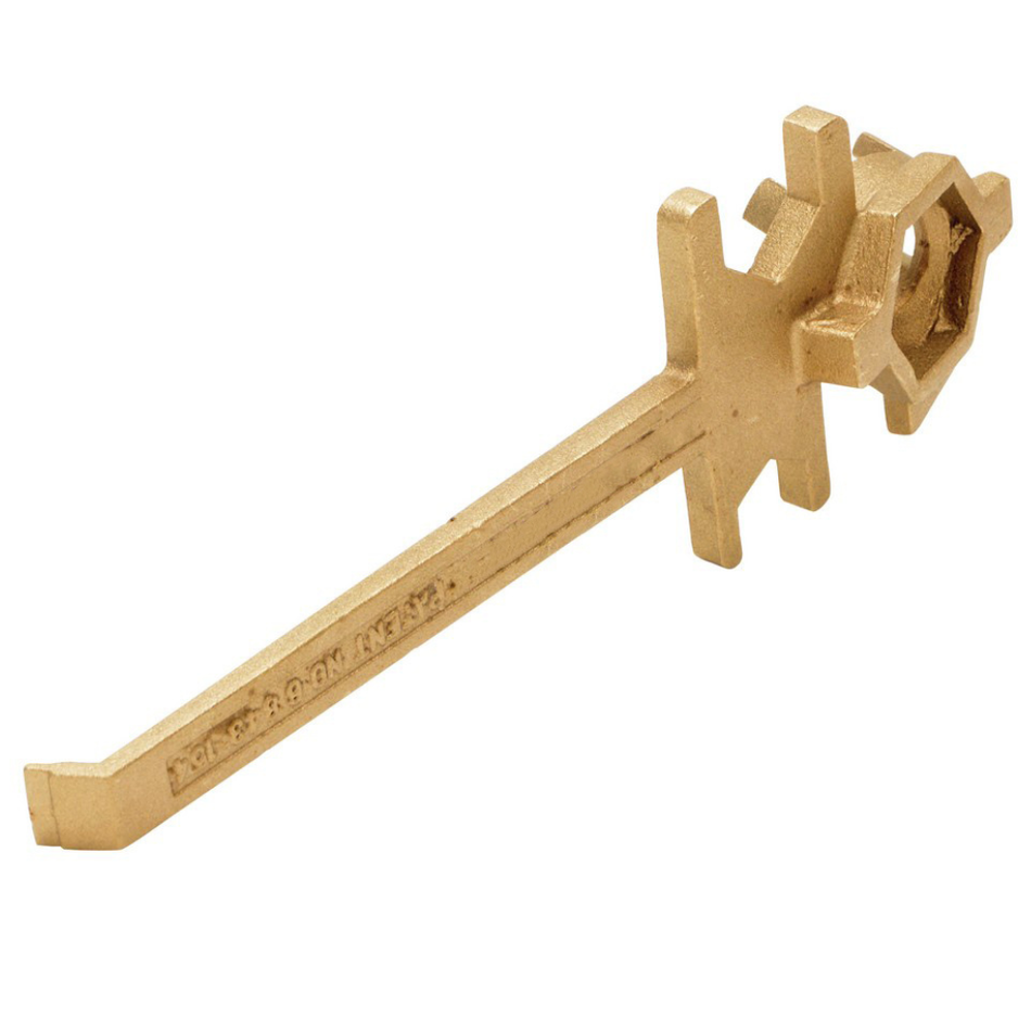 Bronze Alloy Non-Sparking Straight Drum Bung Nut Wrench – BNW-BX-W – Vestil