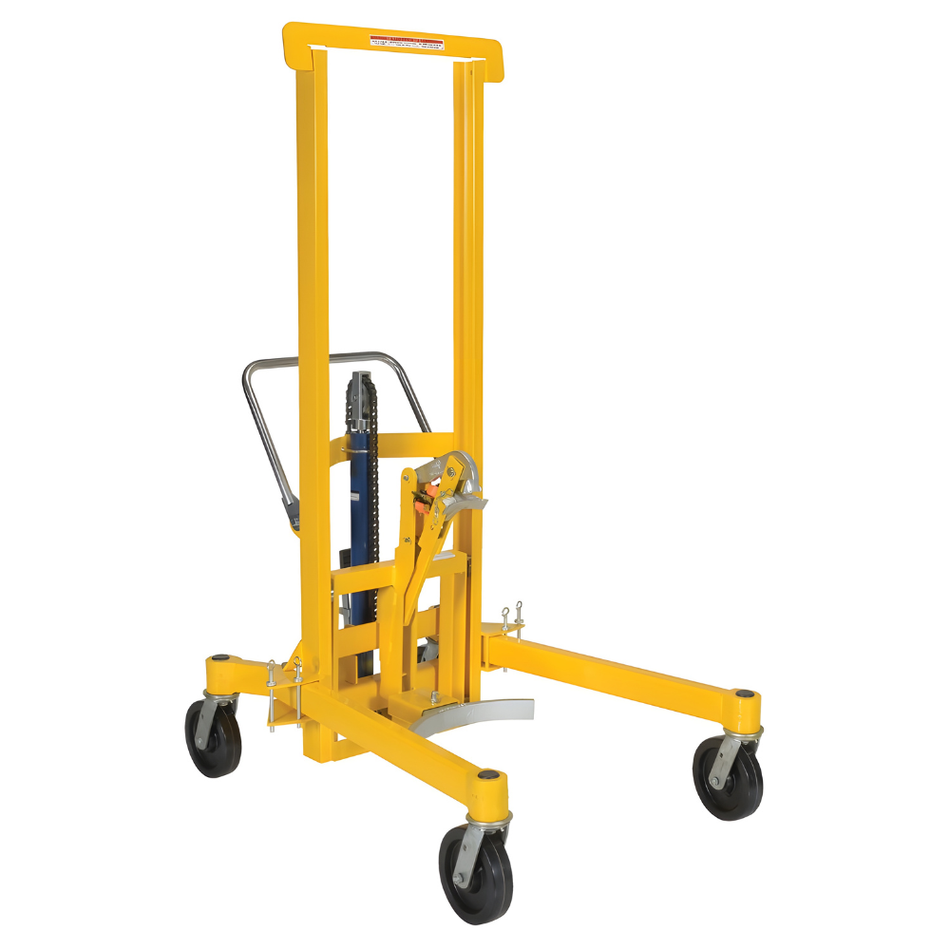 880 lb Steel Foot Pump Drum Transporter – 55 Gallon – DCR-880-H-HP – Vestil