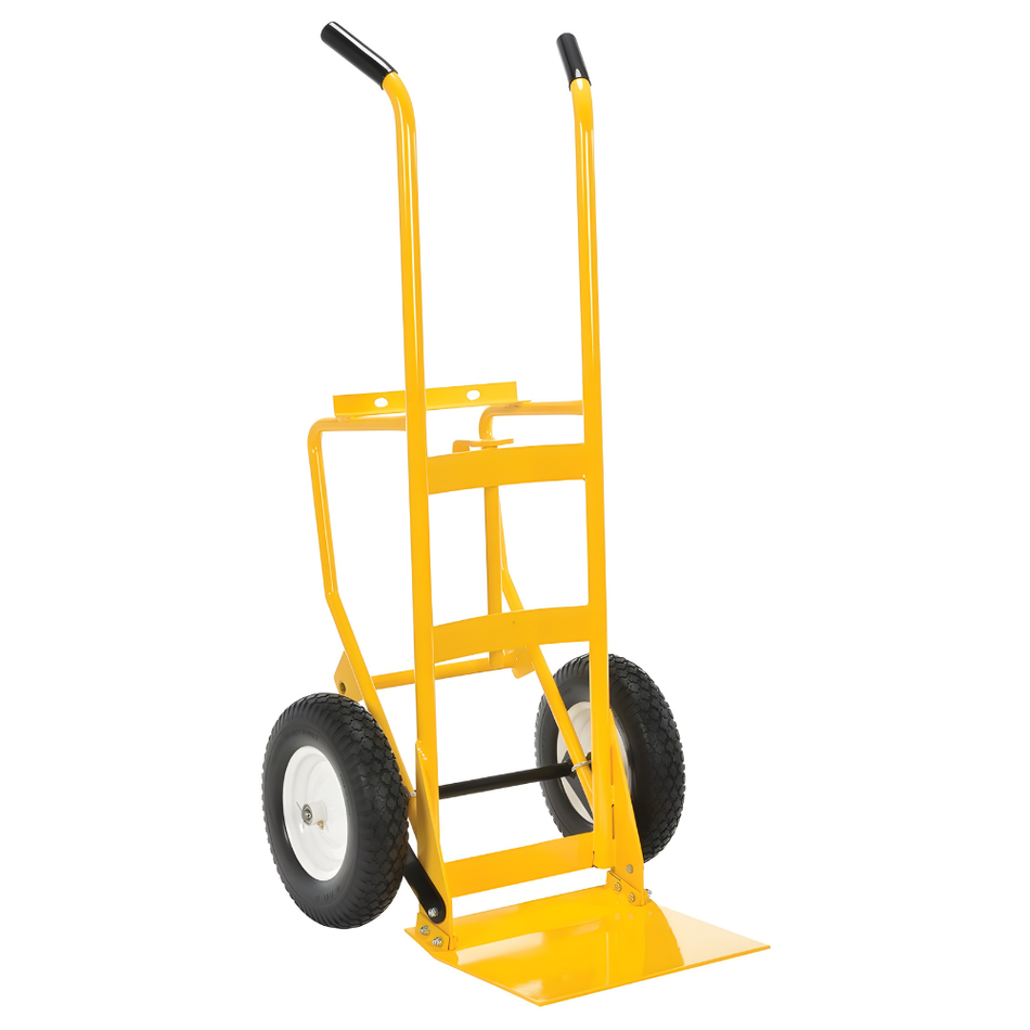 750 lb Steel Multi-Purpose Drum & Hand Truck with Foam-Filled Wheels – DCHT-1-FF – Vestil