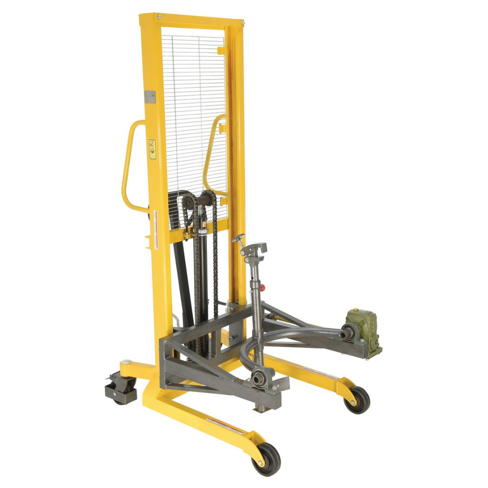 Steel Economy Portable Drum Lifter/Rotator/Transporter with Steel Jaw – DRUM-LRT-ESJ – Vestil