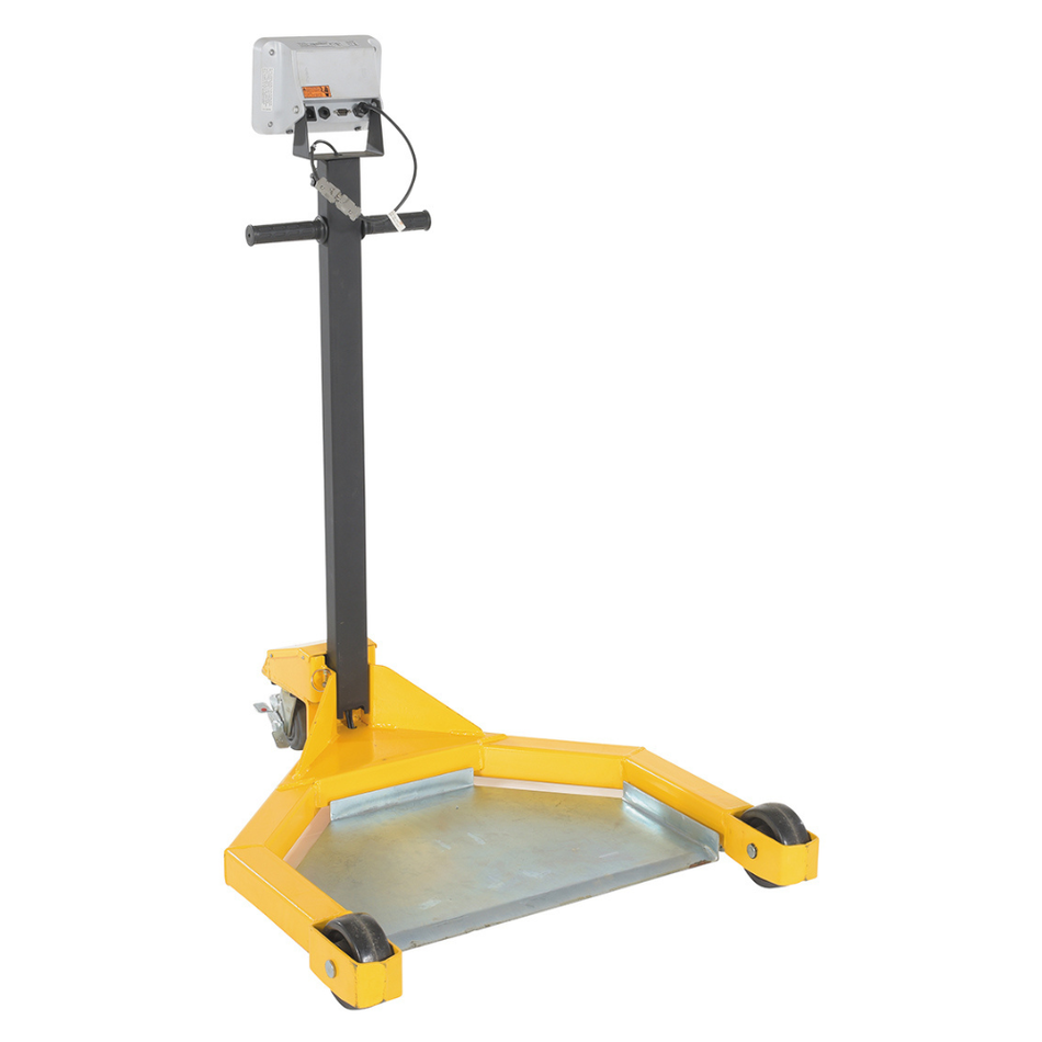 Steel Low Profile Drum Dolly with Scale – LO-DC-SCL – Vestil