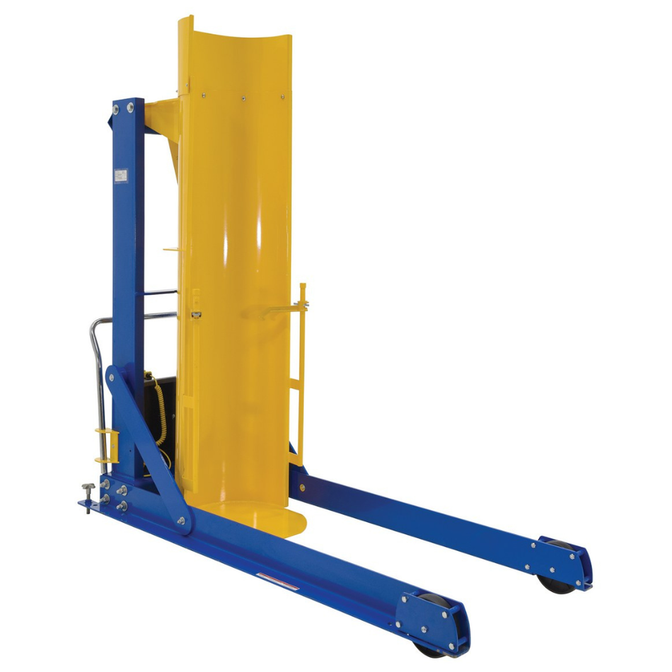 Steel Portable Hydraulic Drum Dumper – 72 In. Dump Height – 1,000 lb Capacity – HDD-72-10-P – Vestil
