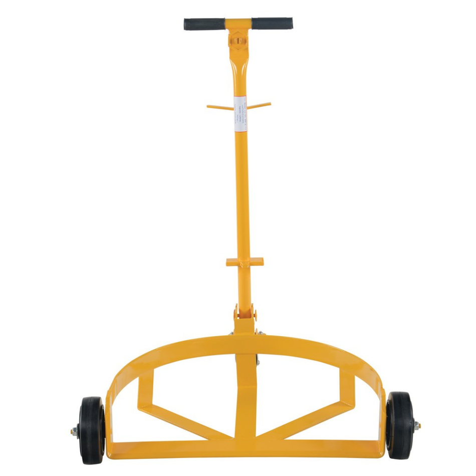 Steel Low Profile Drum Dolly with Mold On Rubber Casters – LO-DC-MR – Vestil