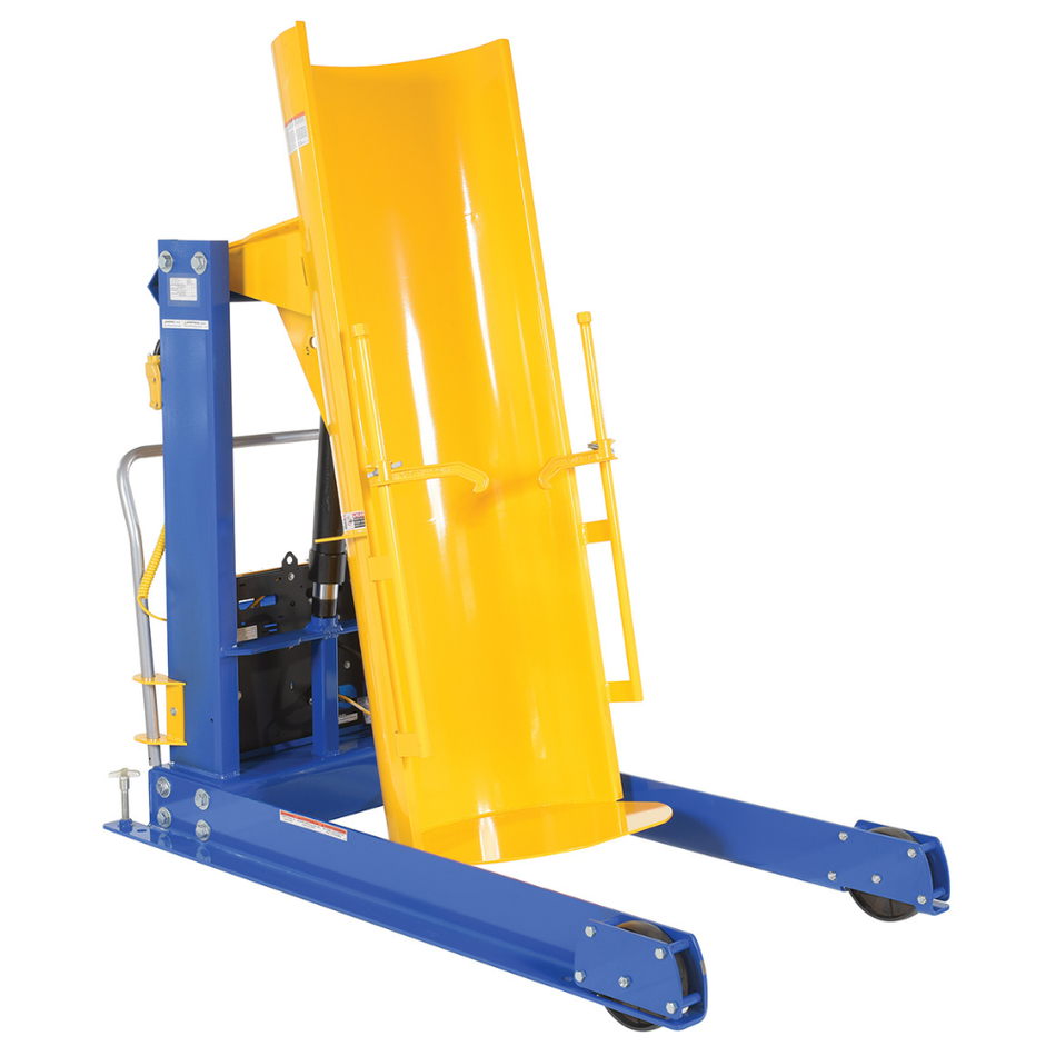 Steel Portable Hydraulic Drum Dumper – 48 In. Dump Height – 1,000 lb Capacity – HDD-48-10-P – Vestil