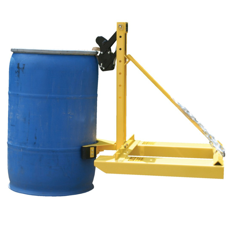 Steel Fork Mounted Drum Lifter – 1 Drum – 750 Lb. Capacity – FMDL-850 – Vestil