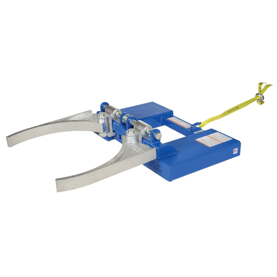 Steel Adjustable Single Drum Gripper – 55 Gallon & 30 Gallon – 800 Lb. Capacity – DGS-A – Vestil