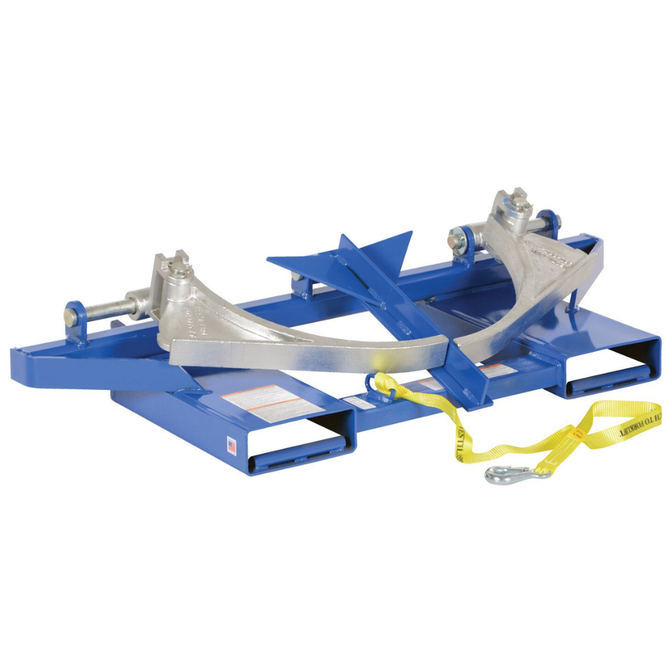 Steel Adjustable Double Drum Gripper – 30 & 55 Gallon – 1500 Lb. Capacity – DGD-A – Vestil