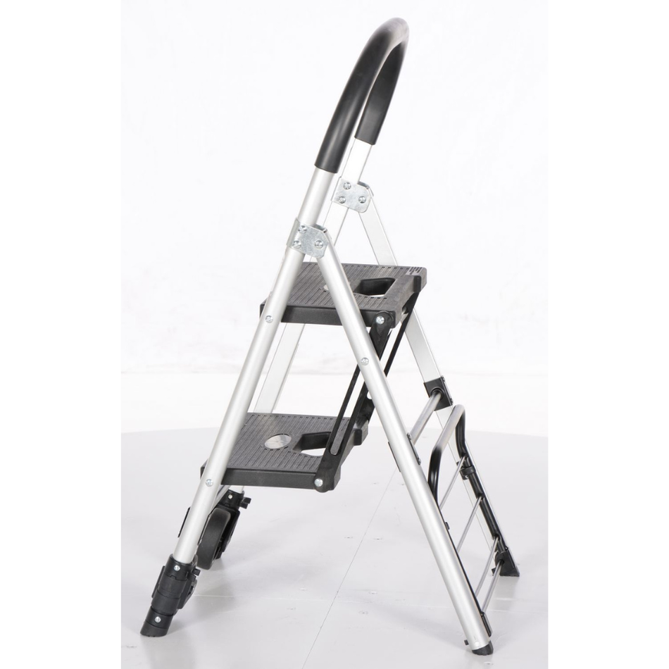 Ladder Cart - Aluminum - 2 Step - Vestil
