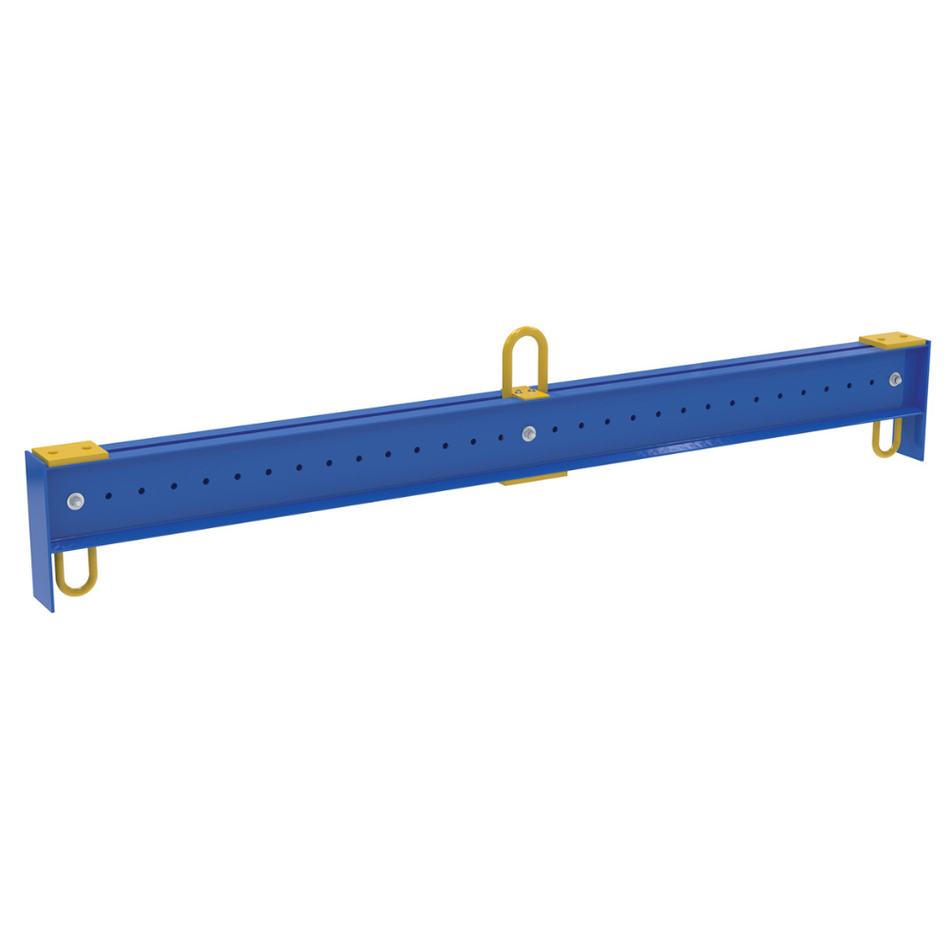 Adjustable Spreader Beam - 10000 lbs - 128-1/2" Overall Length - Vestil
