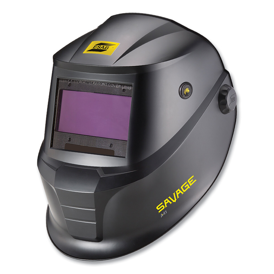 SAVAGE A41 Welding Helmet, Shade 4/8 to 13, 3.93 in x 1.96 in Viewing Area - ESAB