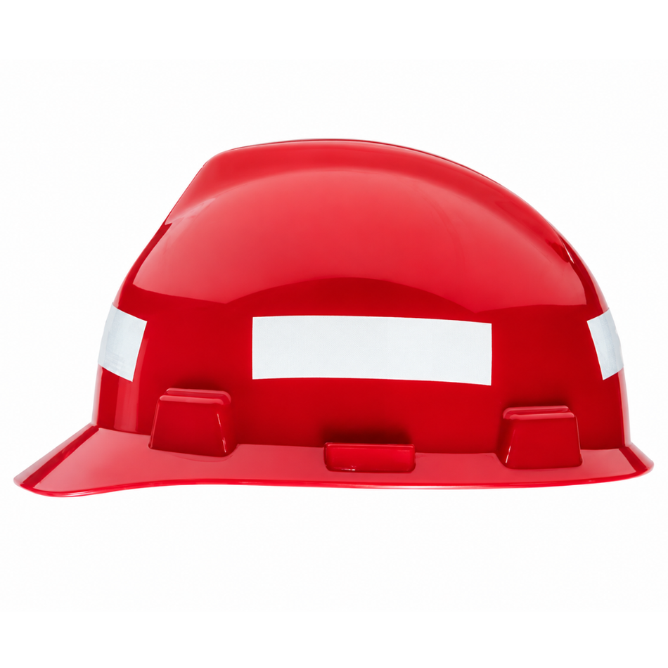 Reflective Helmet Striping, 1 x 4 in - MSA