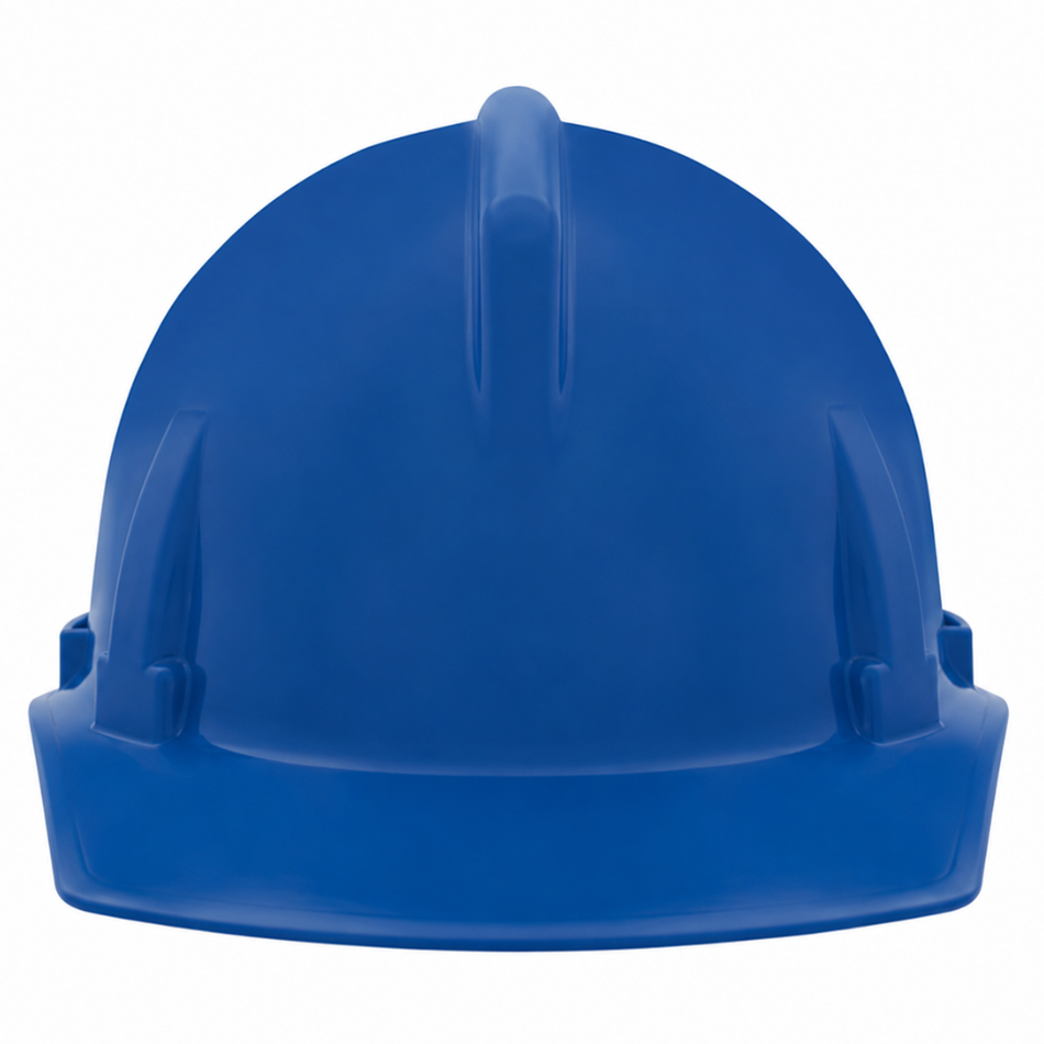 Topgard Slotted Hard Hat with Fas-Trac III Suspension - MSA