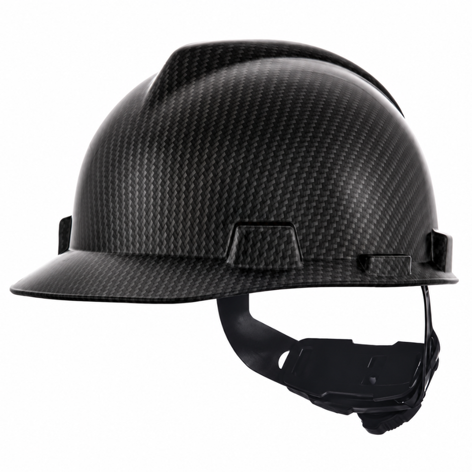V-Gard Hydro Dip Hard Hat, Cap Style with Fas-Trac III Suspension - MSA