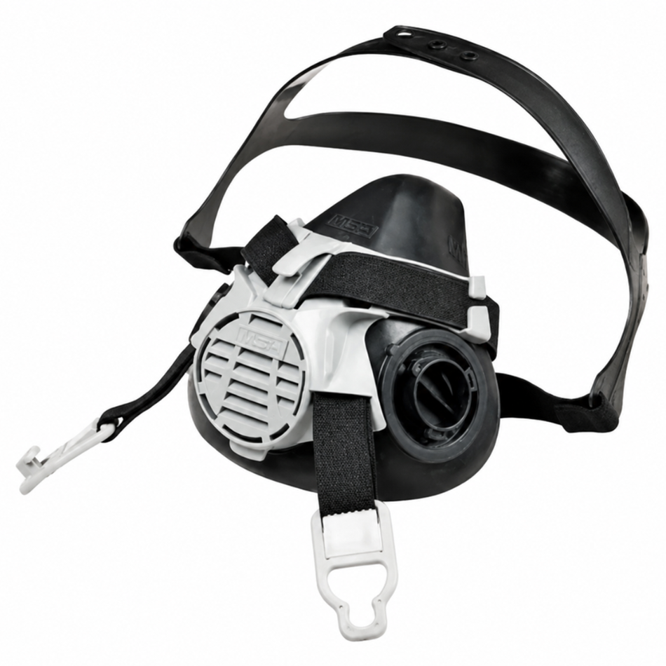 Advantage 420 Half-Mask Respirator Assembly, 4-Point Harness - MSA