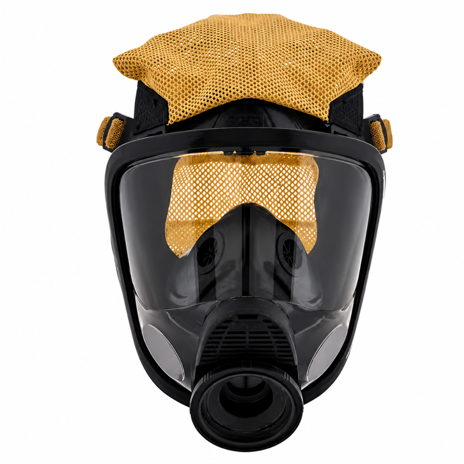Advantage 4200 Full Facepiece Respirator, Hycar with Kevlar Head Harness - MSA