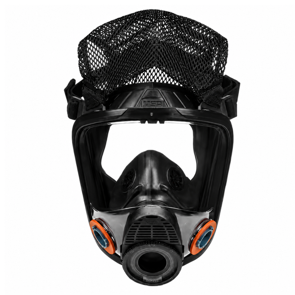 Advantage 4200 Full-Facepiece Respirator, Silicone with Cloth Harness - MSA