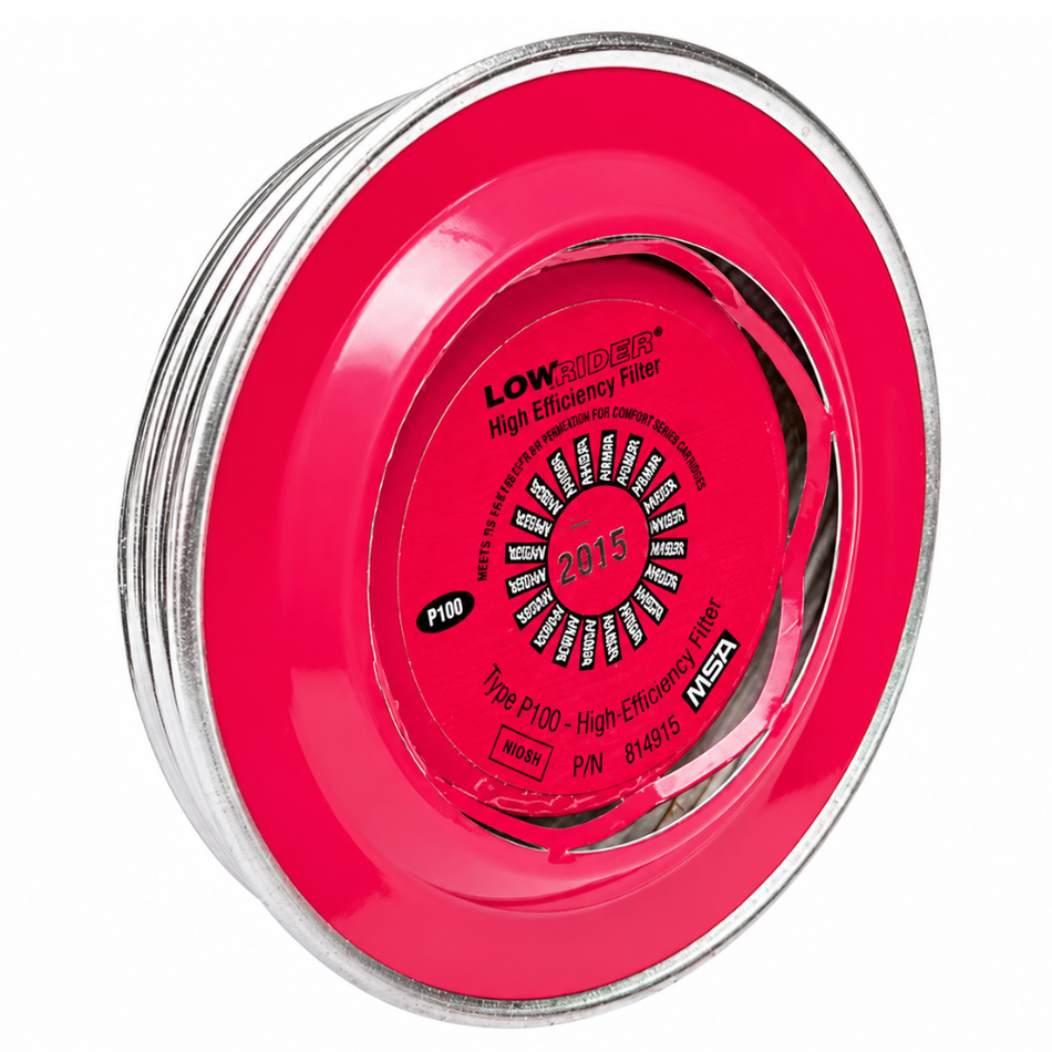 P100 Particulate Filter, Low Profile, Magenta - MSA