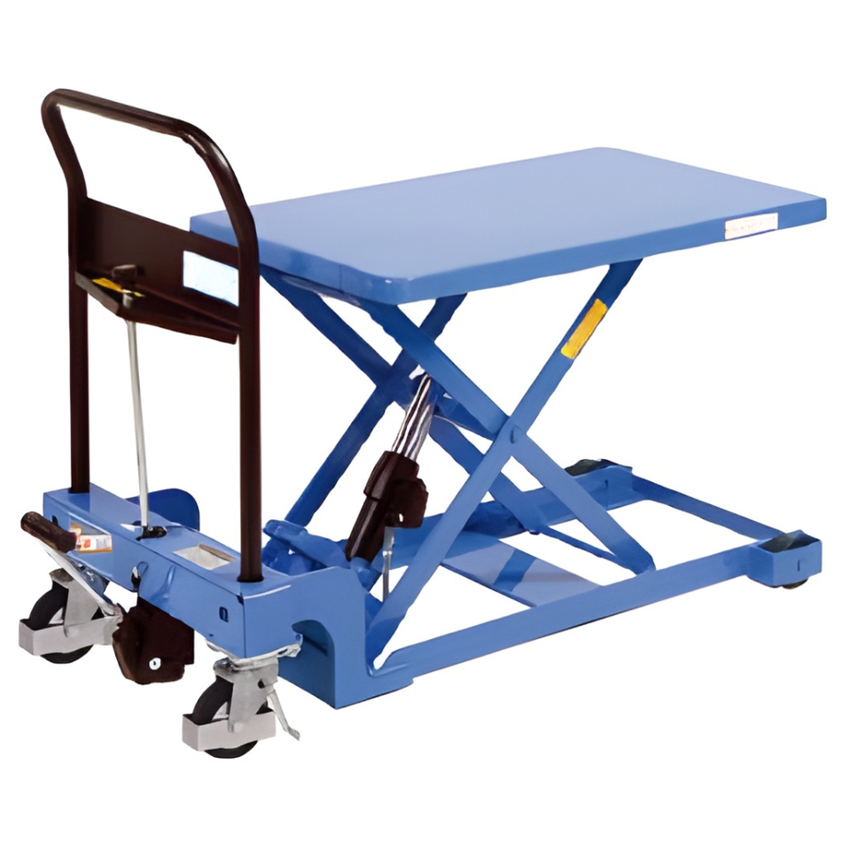 400 Lb. Steel Low Profile Scissor Lift Cart – CART-400-LP – Vestil