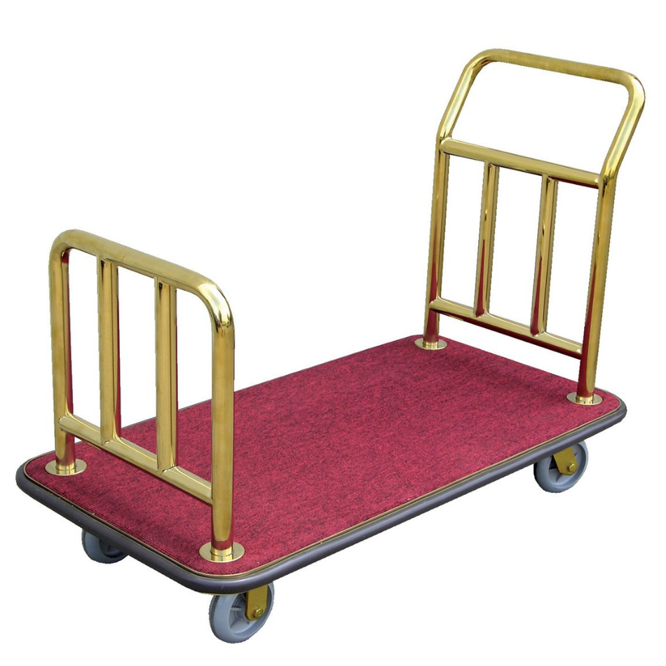 600 Lb. Steel Deluxe Platform Truck with Carpeted Deck – DELUXE-C – Vestil
