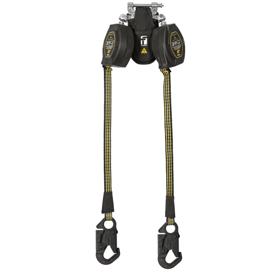 8' FT-X EdgeCore Arc Flash Class 2 LE Personal SRL-P, Twin-Leg with Dielectric Snap Hooks, SpeedLink – 84008TPD1 – FallTech