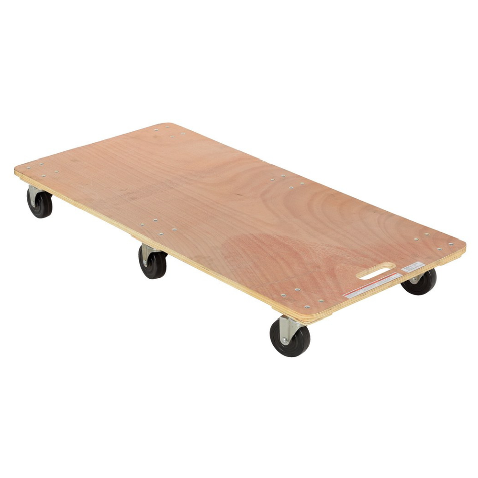 1,200 Lb. Hardwood Solid Deck Dolly – HDOS-2448-6SW – Vestil