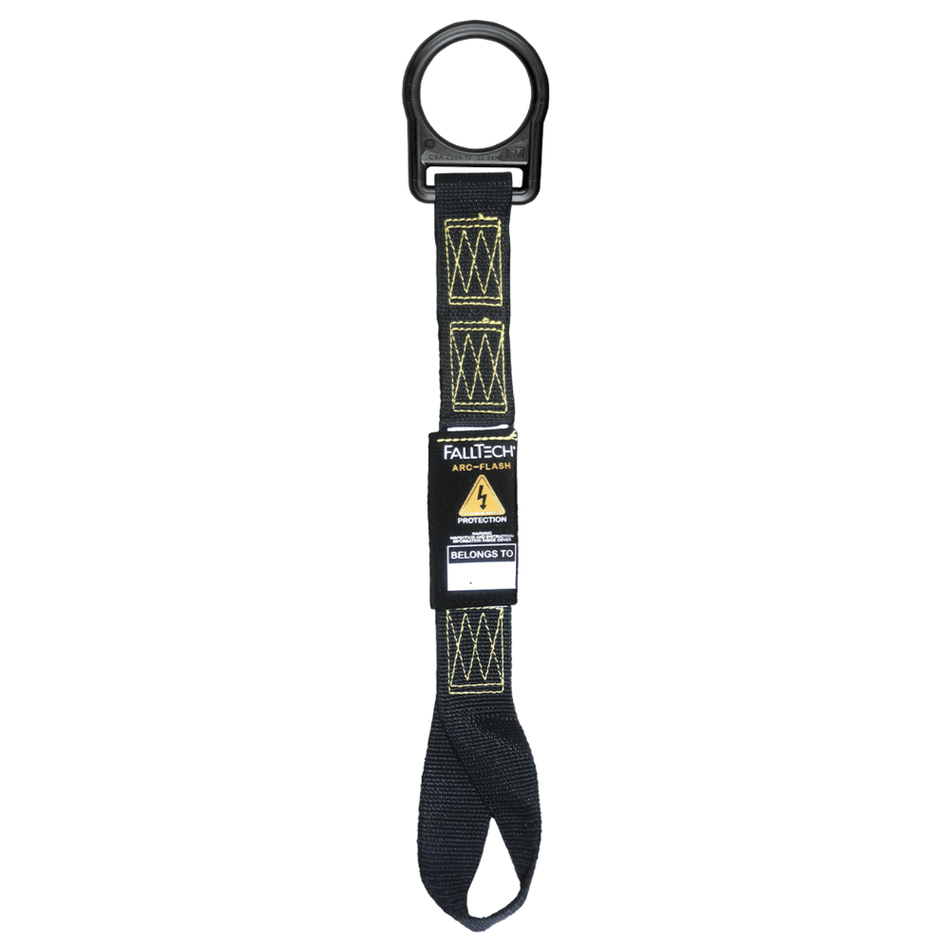 18" Arc Flash Dorsal D-Ring Extender with Choke-loop and Overmolded D-ring – 8366LAF – FallTech