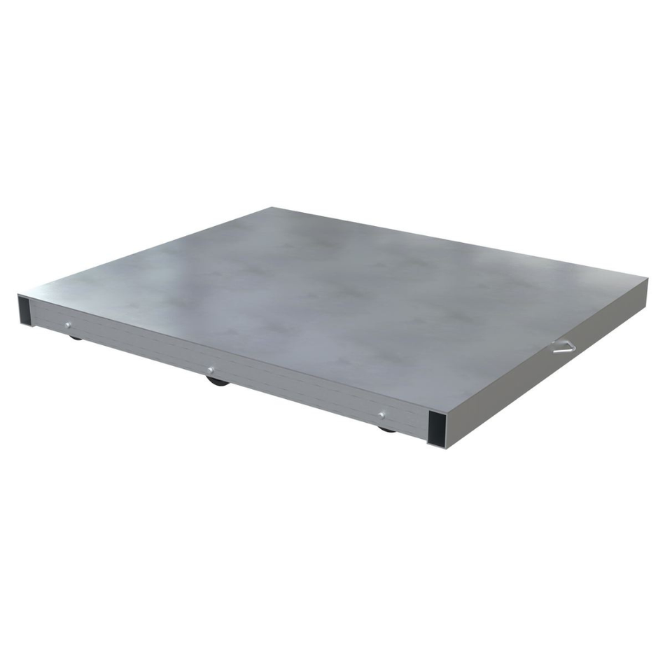 4000 Lb. Aluminum Pallet Dolly with Solid Top Tilt – DOL-ST-3642-6T – Vestil