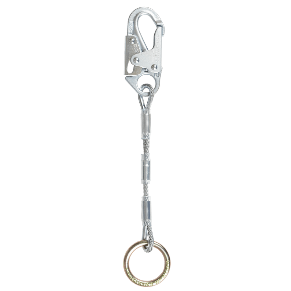18" Cable Dorsal D-Ring Extender with Steel Snap Hook – 8366C – FallTech