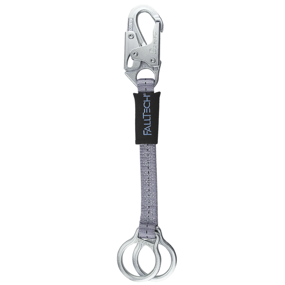 18" Double D-Ring Dorsal Extender with Steel Snap Hook – 83662D – FallTech